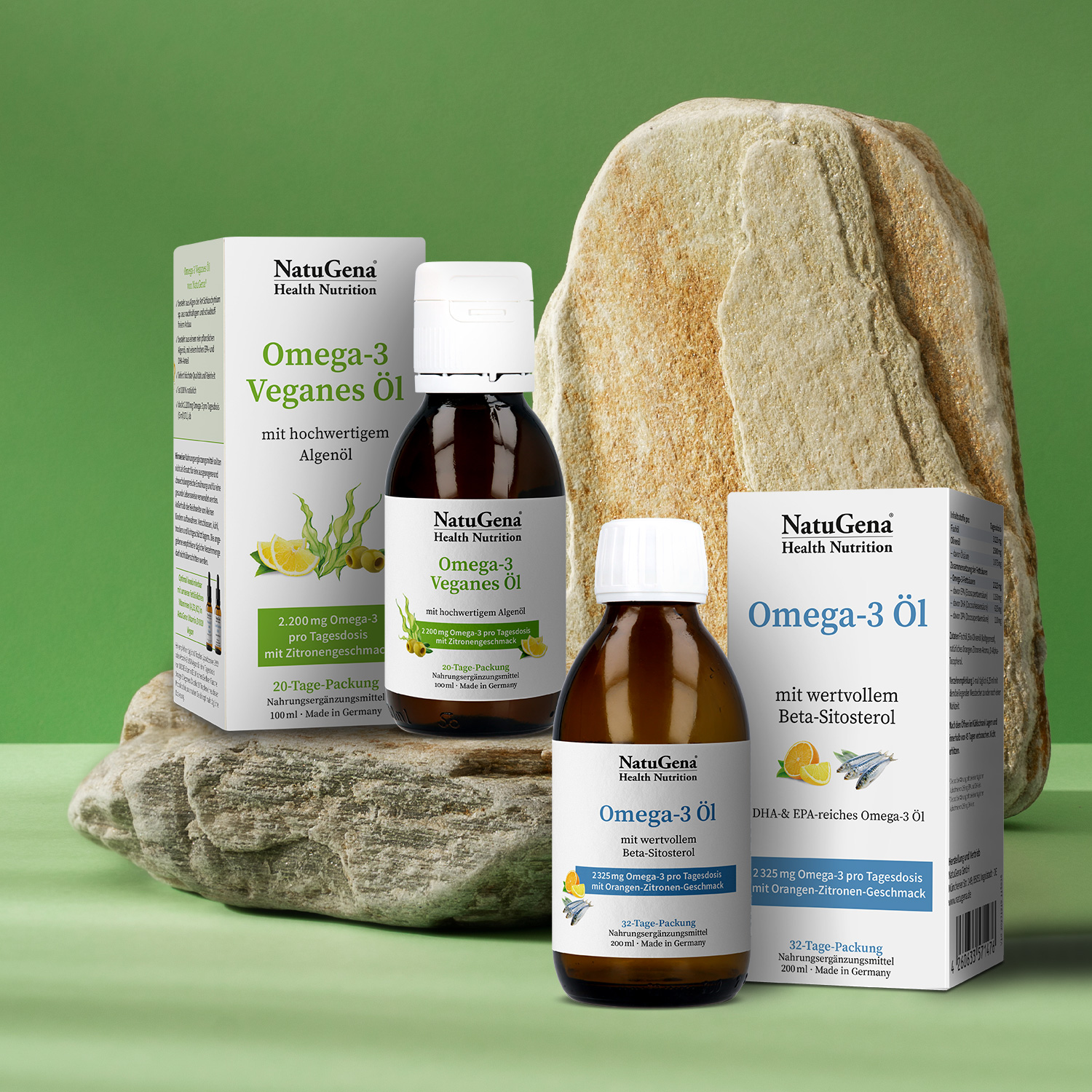 Omega-3 Produktreihe von NatuGena